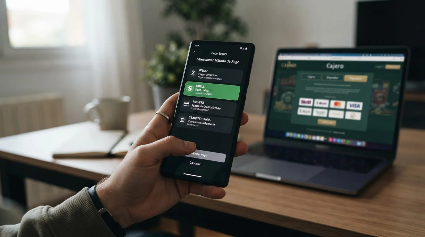 Alternativas a PayPal en casinos españoles: Bizum, Skrill, tarjetas