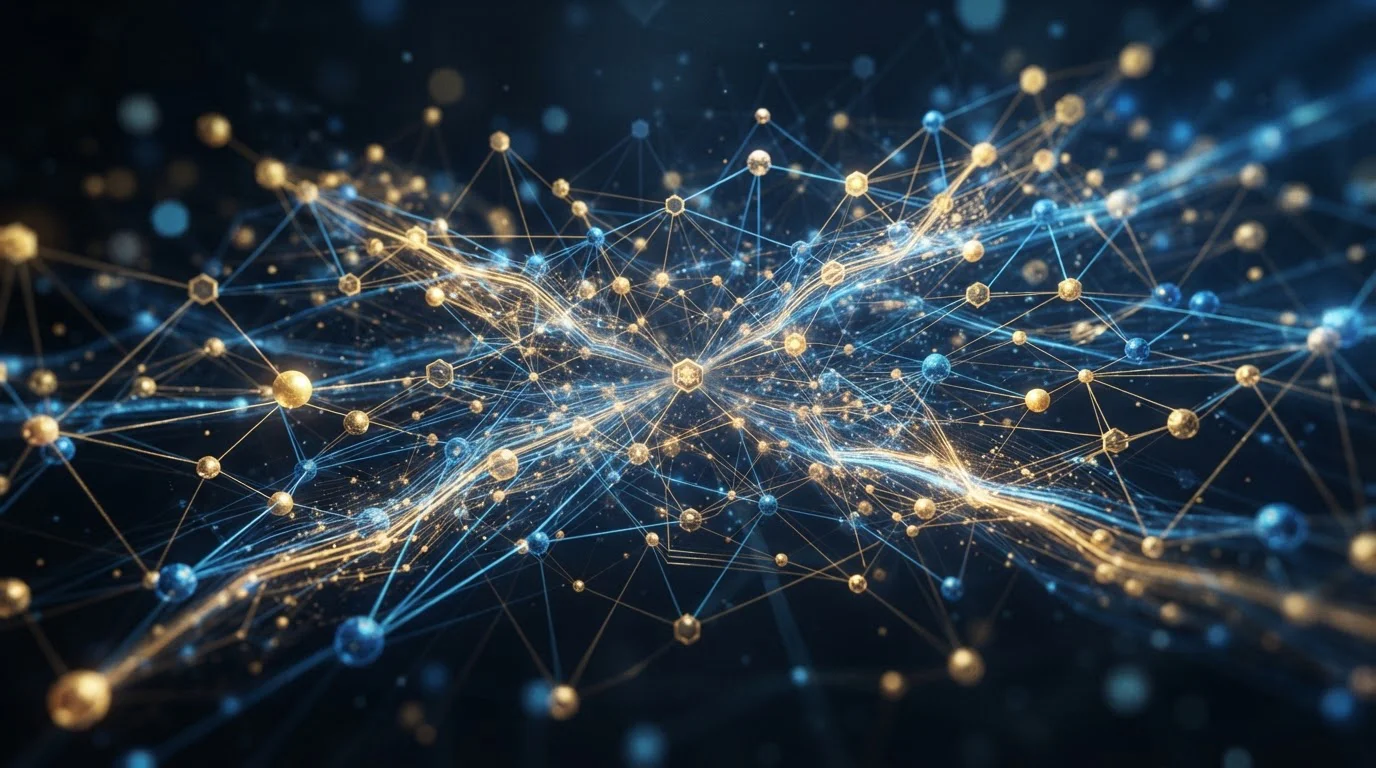 Representación de token BNB y red blockchain BNB Smart Chain