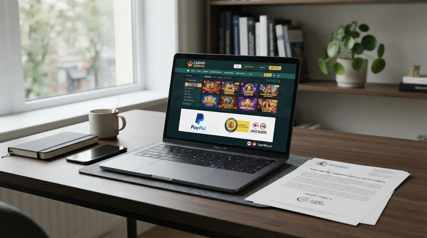 Casinos online con PayPal en España y licencia DGOJ verificada