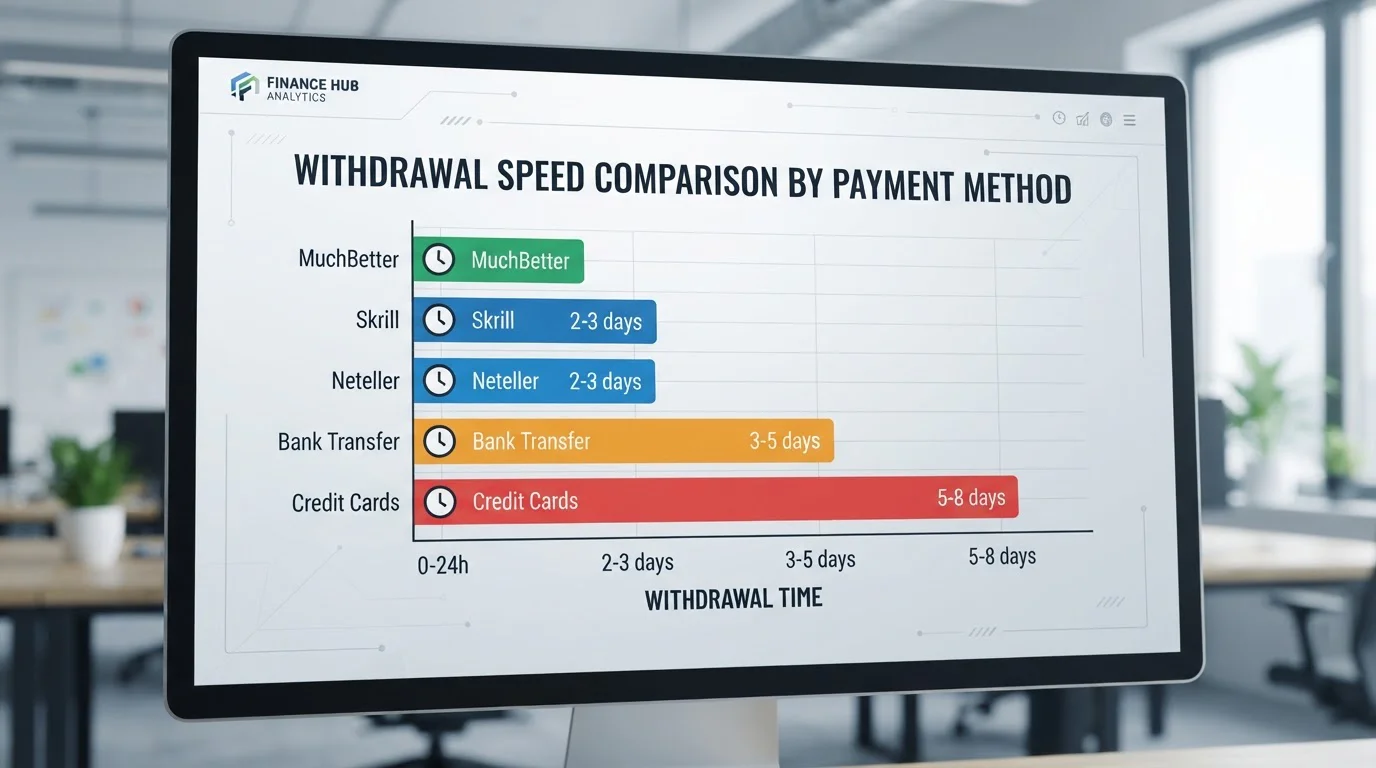 Comparativa tiempos de retiro: MuchBetter 24 horas vs tarjetas 5-8 días transferencias