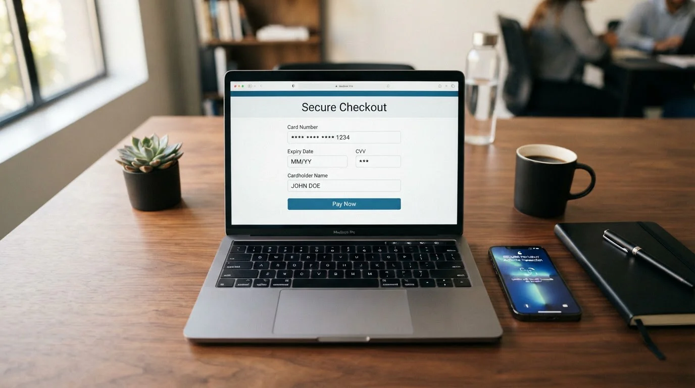 Proceso de depósito con tarjeta de crédito en plataforma de casino online