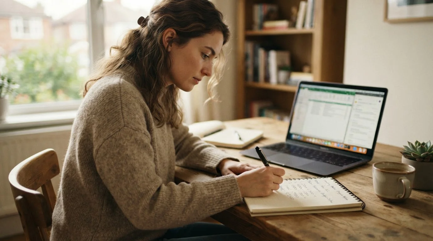 Calculadora mostrando desglose de comisiones Neteller en escenario de depósito y retiro