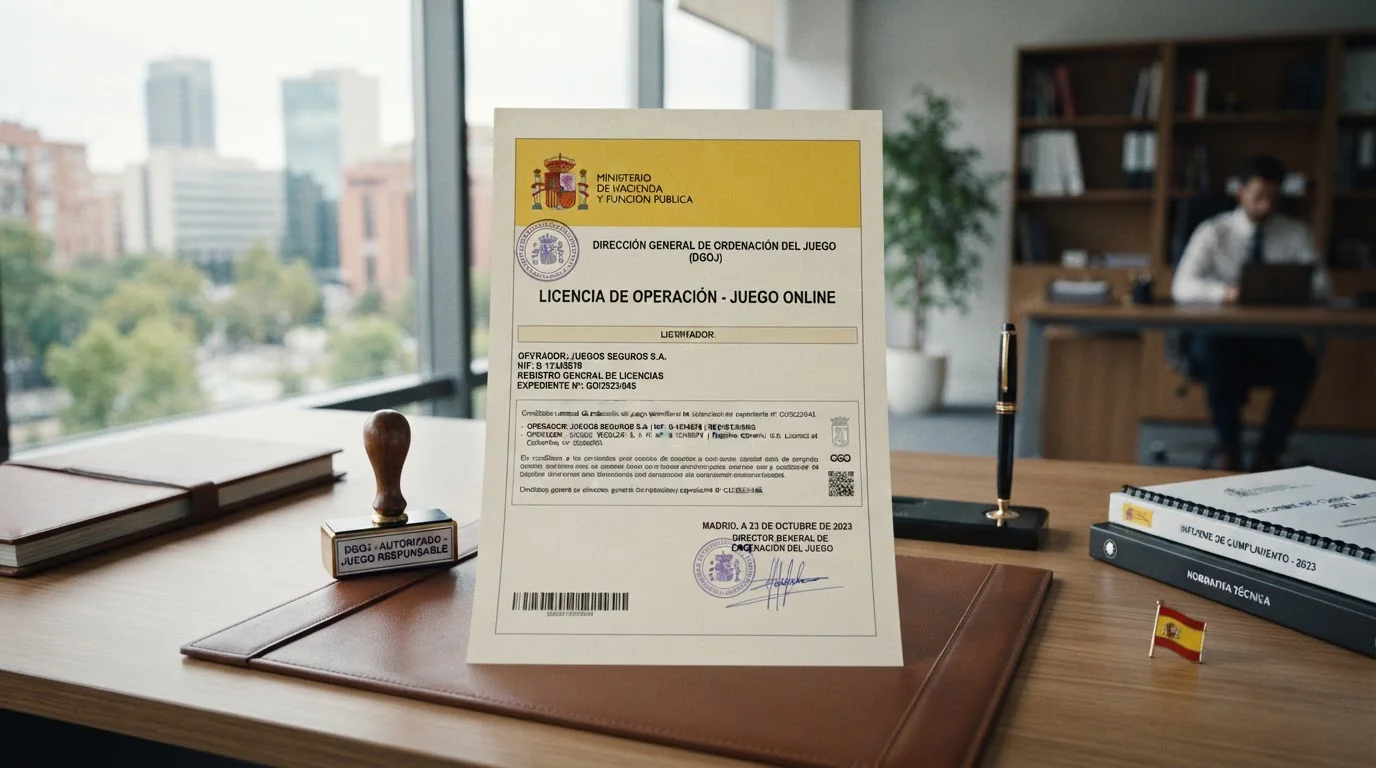 Licencia DGOJ de casino online en España