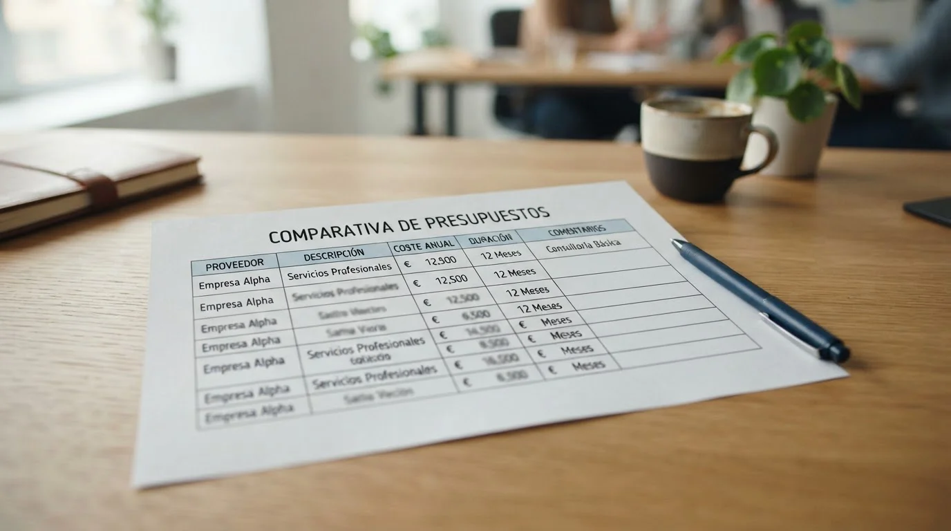 Documento con límites de depósito mínimo comparados entre operadores españoles