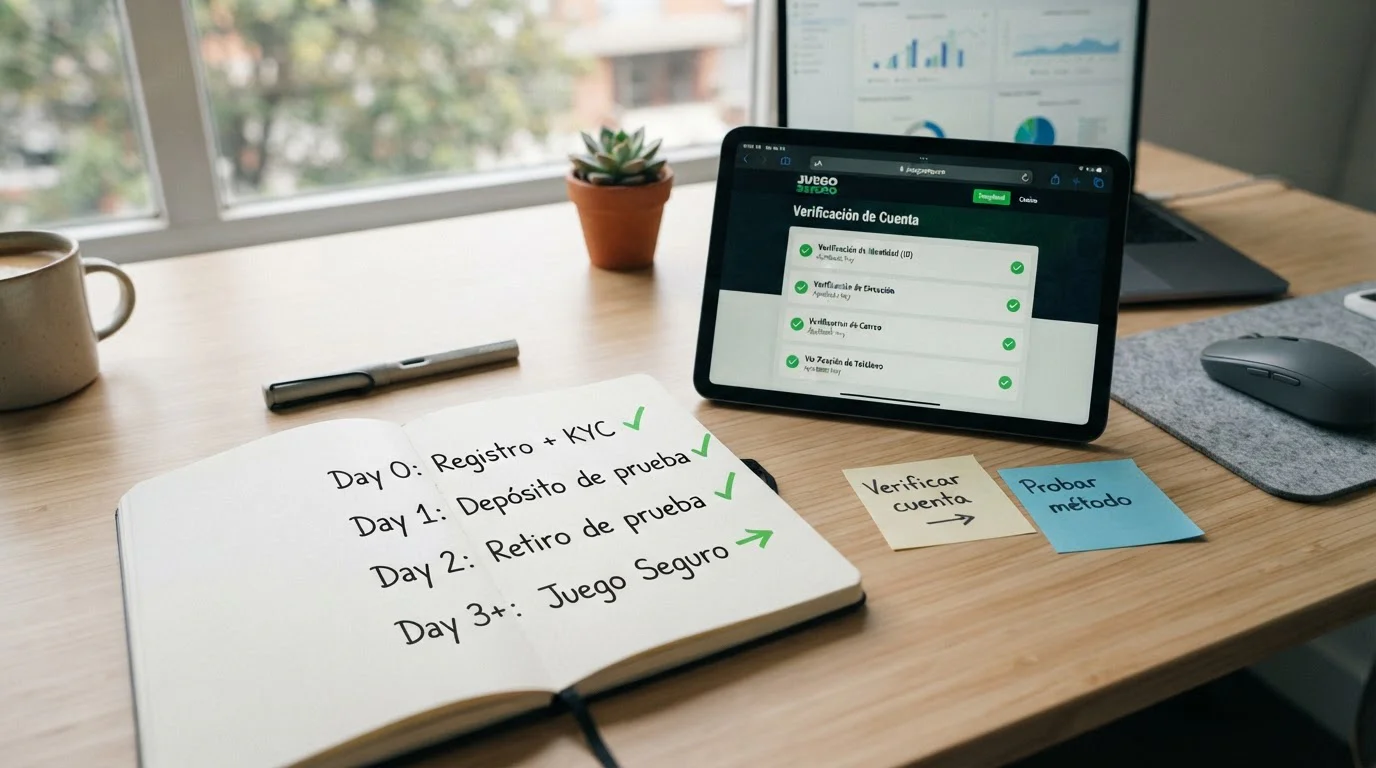 Calendario y checklist de optimización de retiros en casino online