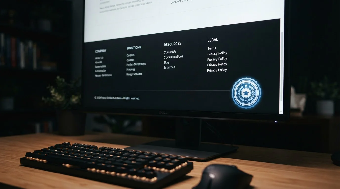 Sello oficial Juego Seguro DGOJ en pie de página web